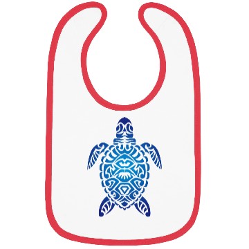 Discover tribal turtle Bibs