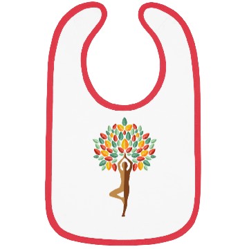 Discover Yoga Tree Yoga Instructor Gift Bibs