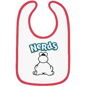 Discover Nerds Candy Halloween Costume Parody Bibs