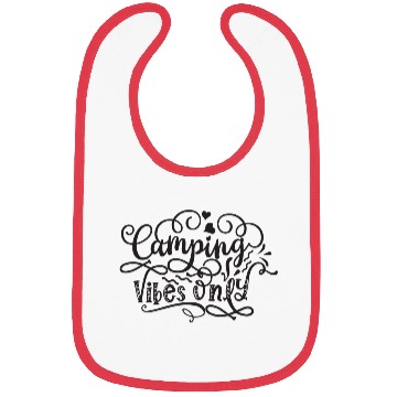 Discover Camping vibes only Bibs