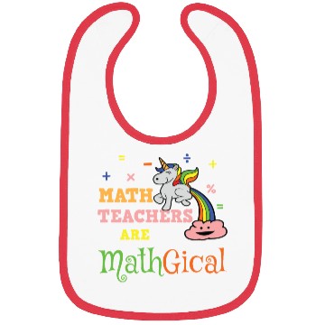 Discover Math Teacher Bibs