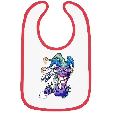 Discover Joker with cards Bibs