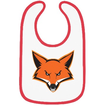 Discover Fox mascot Bibs