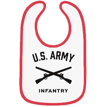 Discover US Army Infantry Bibs