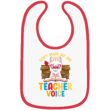 Discover Funny Alpaca Teacher - Teacher Appreciation Gifts Bibs