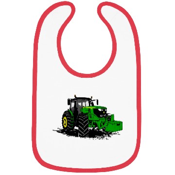 Discover Tractor farmer agriculture farm Bibs
