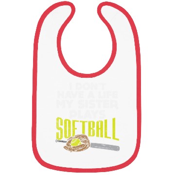 Discover Softball Sister Bibs