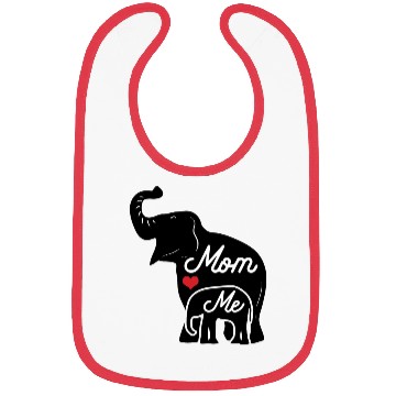 Discover Awesome Little elephant Mom Bibs