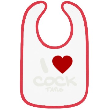 Discover I LOVE COCK TAILS Bibs