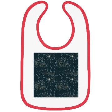 Discover Night Pattern Bibs