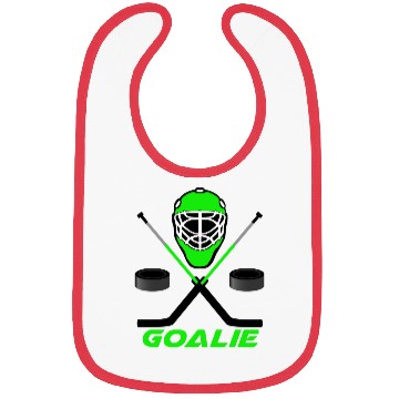 Discover Ice hockey Goalie green Bibs