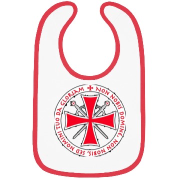 Discover Knights Templar Cross Seal Bibs