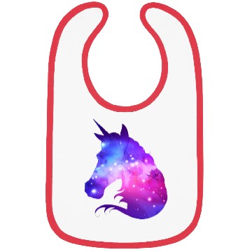 Discover Galaxy Unicorn Bibs