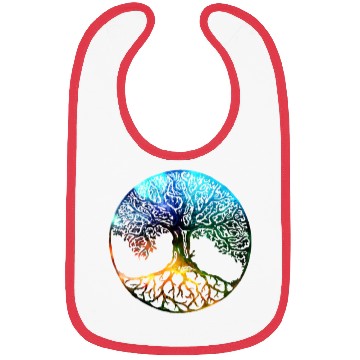 Discover Tree of Life Mandala Bibs