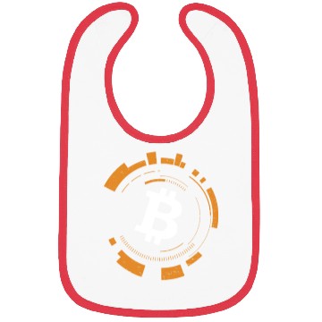 Discover Bibs bitcoin tech logo bitcoin crypto trader btc gi