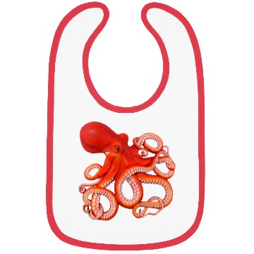 Discover Vibrant Octopus Artprint Design Bibs