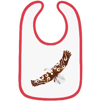 Discover Maori Eagle Polynesian T Tattoo Gift Idea Bibs
