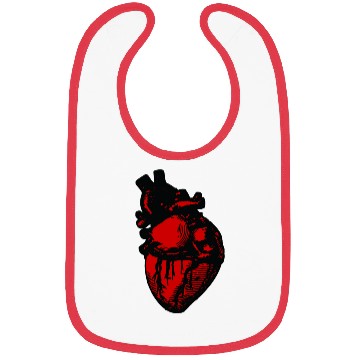 Discover The human heart Bibs