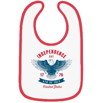 Discover independence Day Bibs