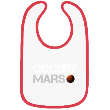 Discover Occupy Mars Space Bibs