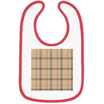 Discover Plaid Pattern Bibs