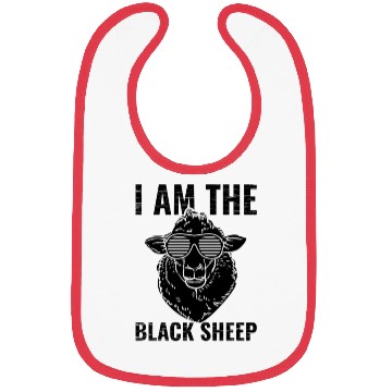 Discover Black Sheep T Shirti Am the Black Sheep Funny Pict Bibs