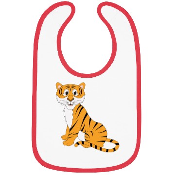 Discover Tiger Baby Bibs