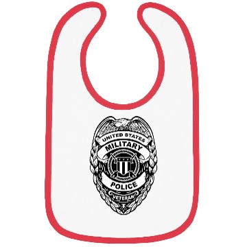 Discover U.S. Military Police Veteran Badge Bibs