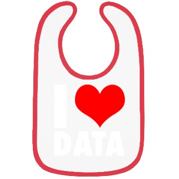 Discover I love Data Programmer Bibs