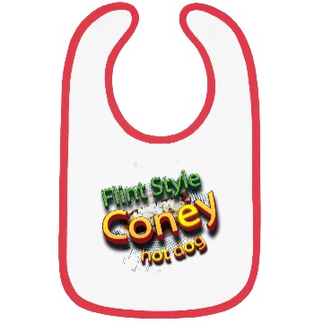 Discover flint style coney hot dog Bibs