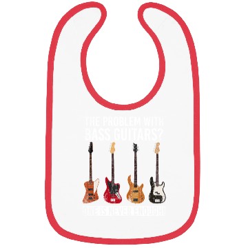 Discover Bass Guitar Gift Bassist Bibs