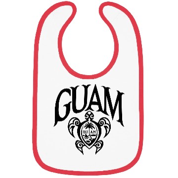 Discover Guam Turtle Guamanian Pride Bibs