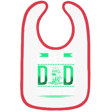 Discover Cool Sailing Dad Funny Sailor Gift Bibs