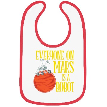 Discover Mars- American Robot - Planetarium Bibs
