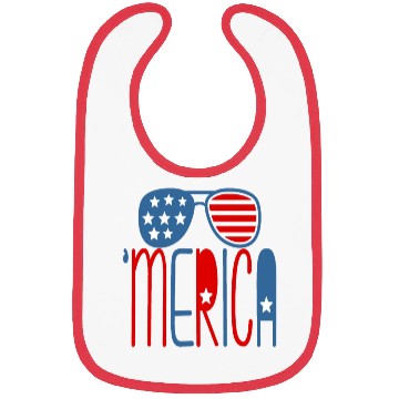 Discover merica Bibs
