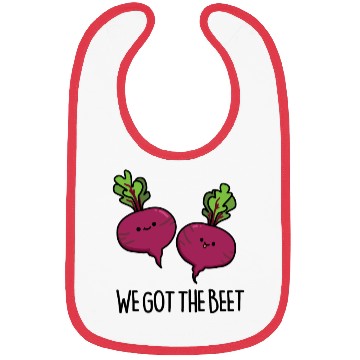 Discover We Got The Beat Cute Vegetable Pun Bibs