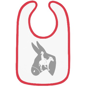 Discover Donkey and Farmer Bibs