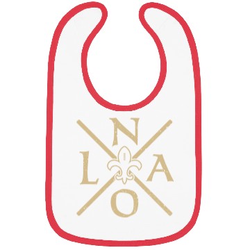 Discover New Orleans Football Vintage Louisiana NOLA Saint Bibs