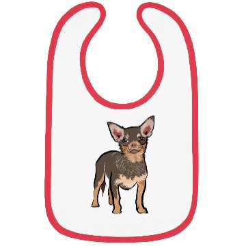 Discover Brown chihuahua dog | chihuahua dog lover Bibs