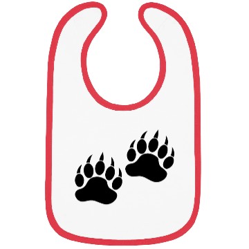 Discover Black Bear Paw Bibs