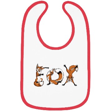 Discover YOGA Foxes Bibs