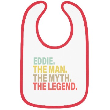 Discover Eddie The Man The Myth The Legend Bibs
