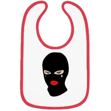 Discover Gangster Ski Mask - Illustration Design Bibs