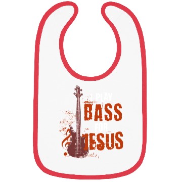 Discover Bass guitar Jesus Bibs