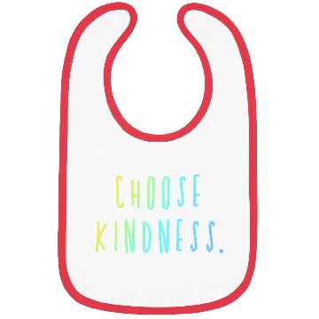 Discover Choose Kindness Cool Colors Ombre Bibs