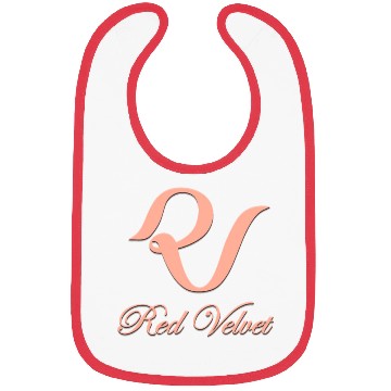 Discover Red velvet kpop group logo design Bibs