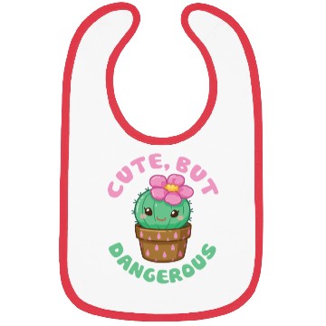Discover Cute but dangerous plants Cactus lover Bibs