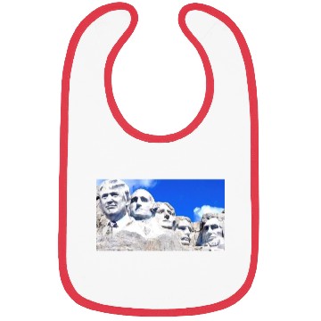 Discover Mount Rushmore Trump Bibs