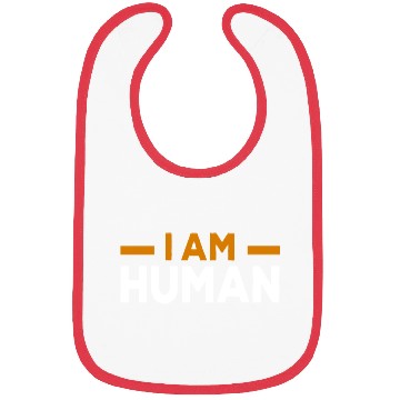 Discover I AM HUMAN Bibs