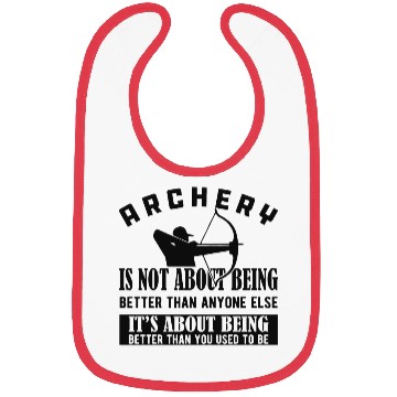 Discover Archery is not about being better b Bibs